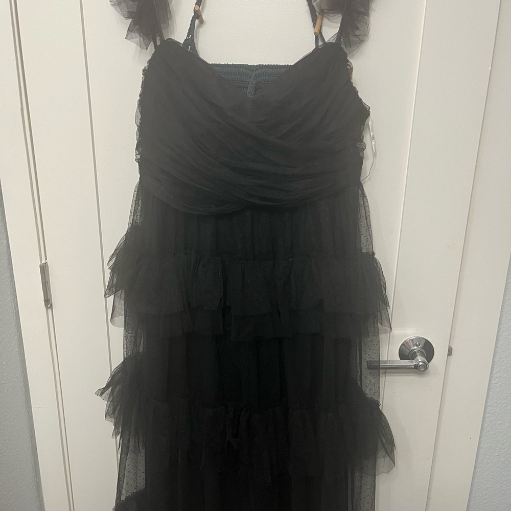 Black Lulus Gown